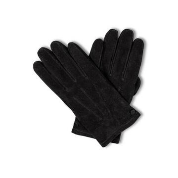 Gants en daim de chèvre à doublure en cachemire