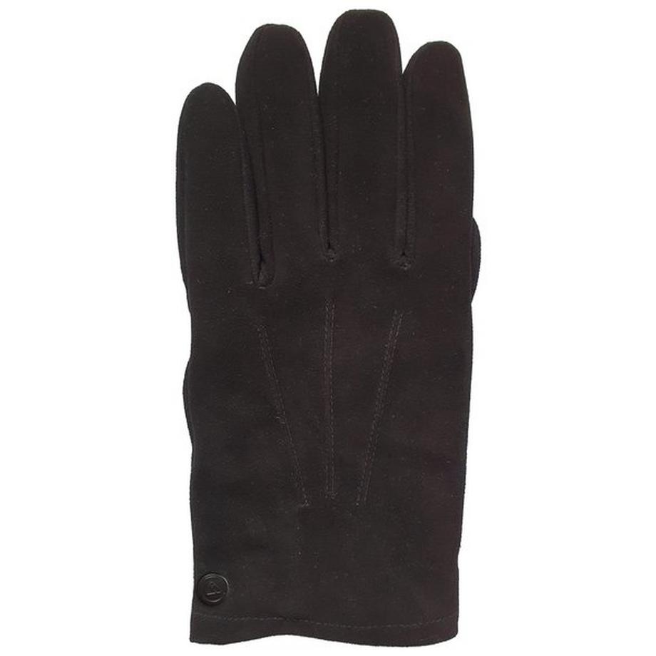 CASH-MERE.CH Gants en daim de chèvre à doublure en cachemire  