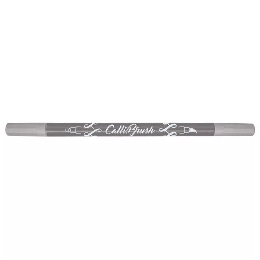Online -  Callibrush Pen Double Tip 2mm, Taubengrau