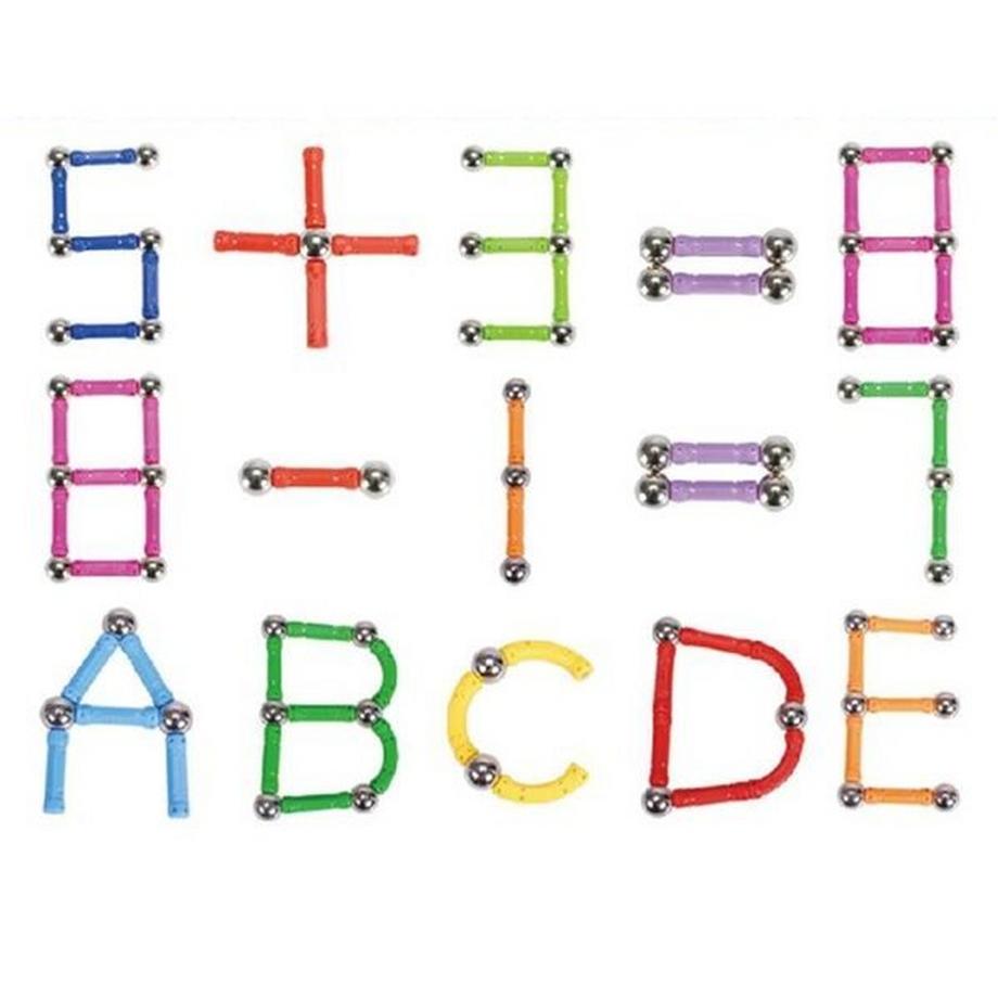 Gameloot  Witka - Bastoncini magnetici, 138 parti 