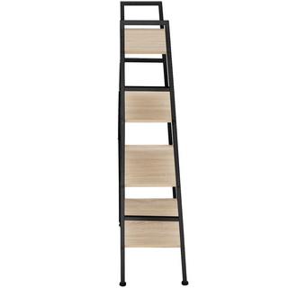 Tectake Etagère échelle NEWCASTLE style industriel 57,5 x 35,5 x 139 cm  