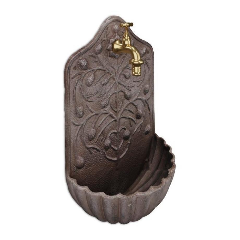 B2X  Brauner Wandbrunnen 