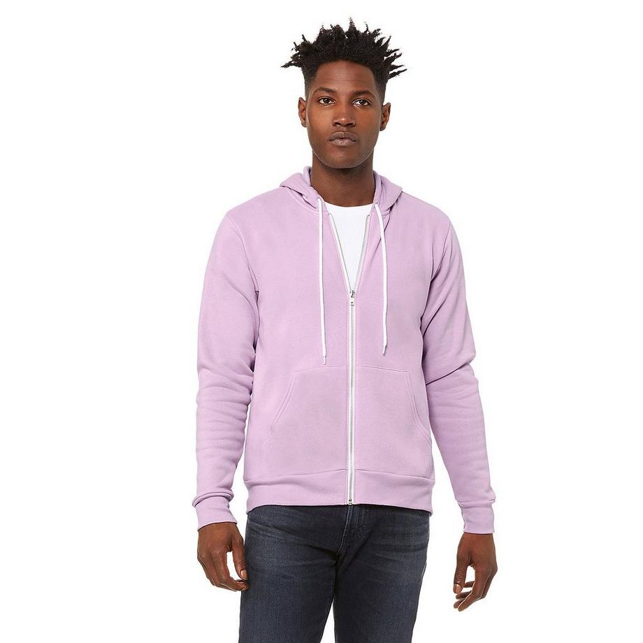 Bella + Canvas Canvas Sweat à capuche et fermeture zippée  