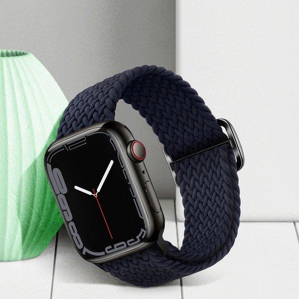 Avizar  Bracelet Apple Watch 38 - 41mm Bleu Nuit 