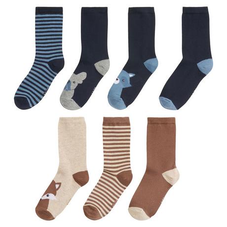 La Redoute Collections  7 Paar Socken  Tiere 