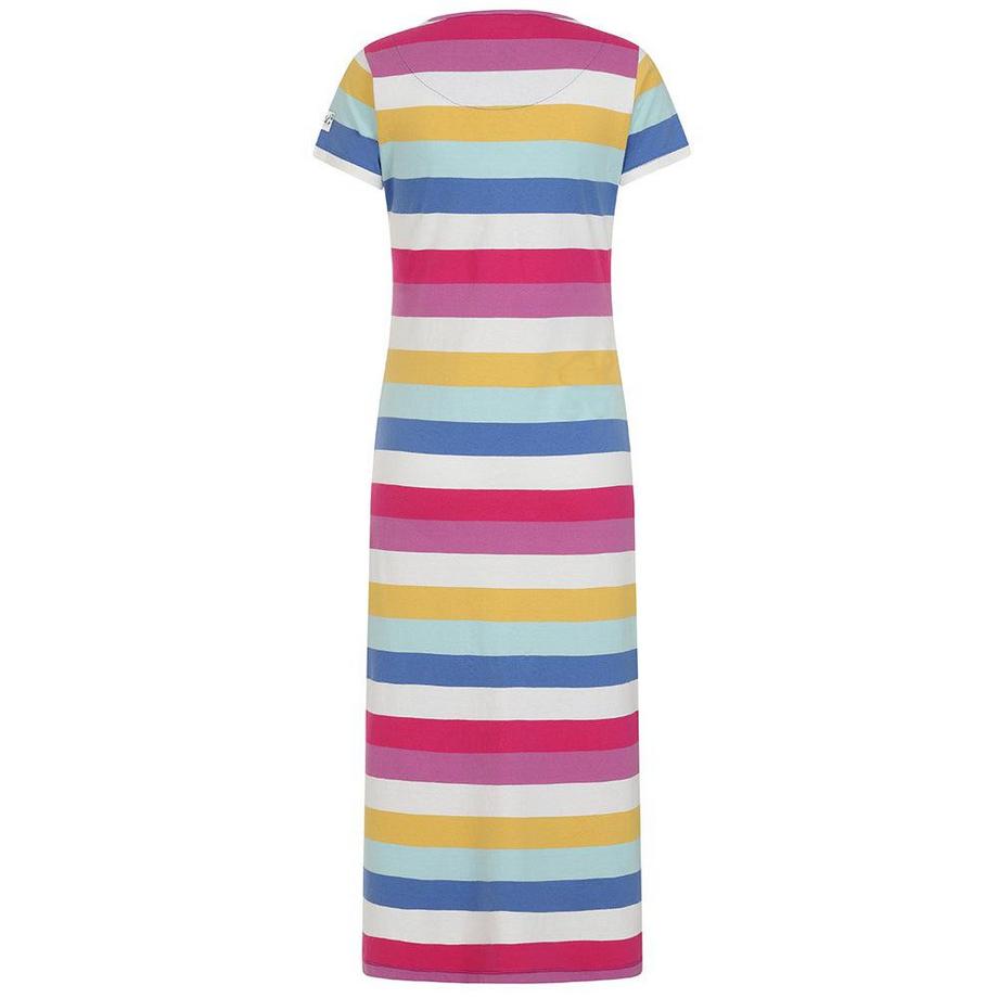Lazy Jacks Langes gestreiftes T-Shirt Kleid  