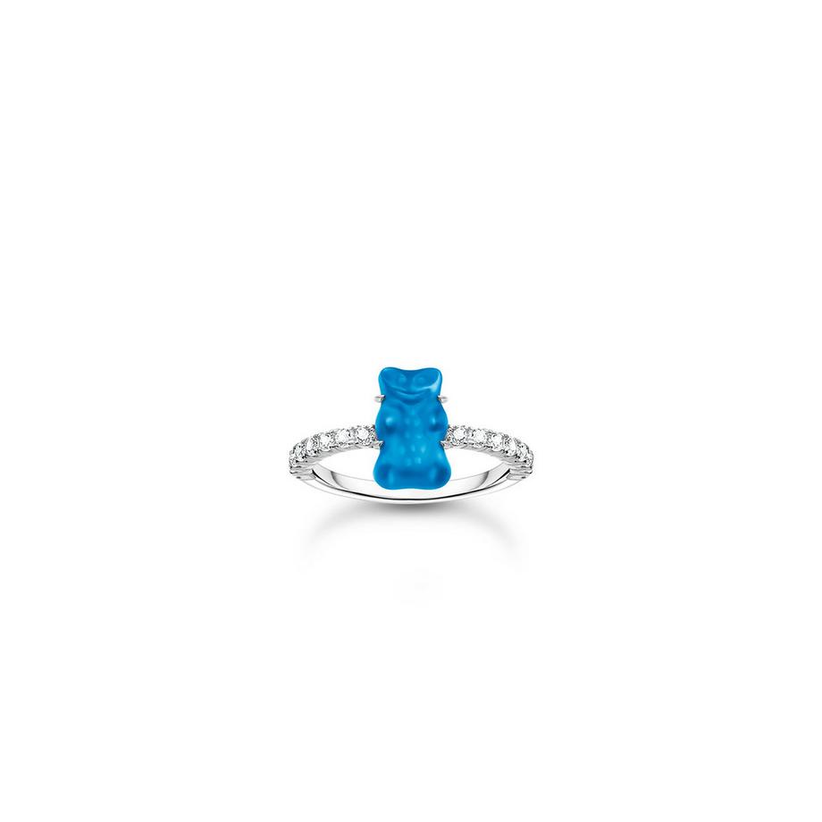 Thomas Sabo  Ring HARIBO Blau bär 