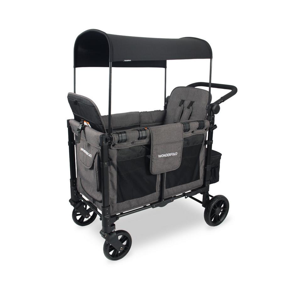 Wonderfold  Geschwisterwagen W2 Elite Grey 