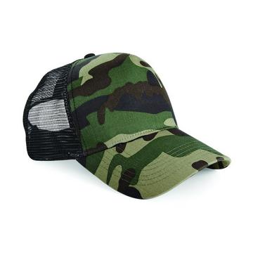 Retro Camouflage TruckerKappe BaseballKappe mit Tarnmuster