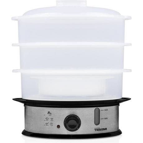 Tristar Dampfgarer 12 L Inhalt 3 Lagen, 1200 Watt  