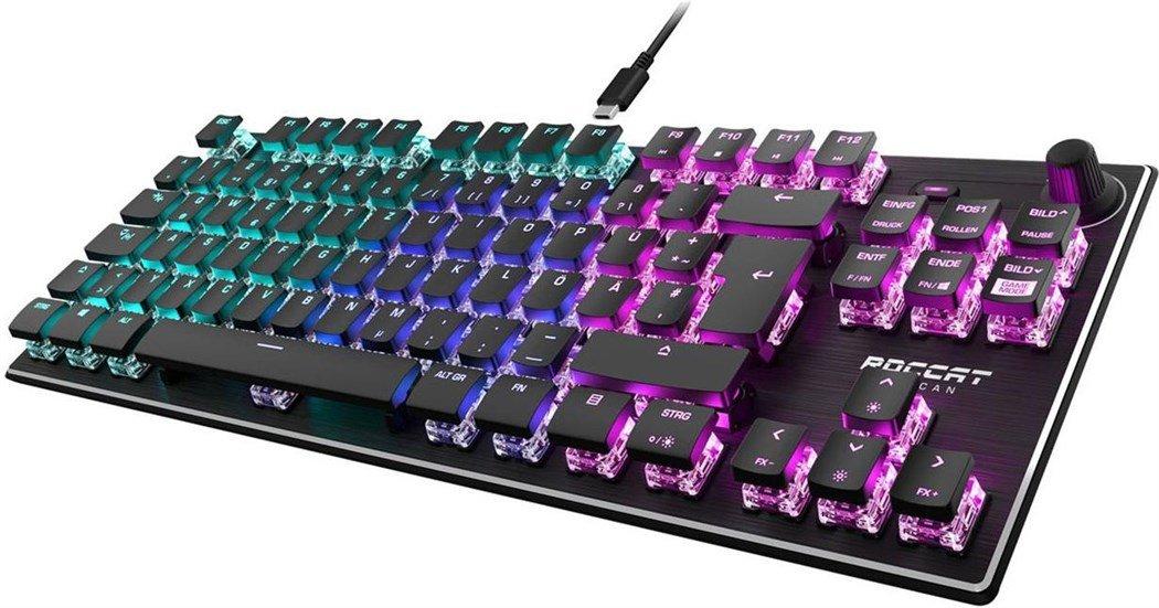 ROCCAT  Vulcan TKL RGB Keyboard CH-Layout, Linear Switch, Mech 