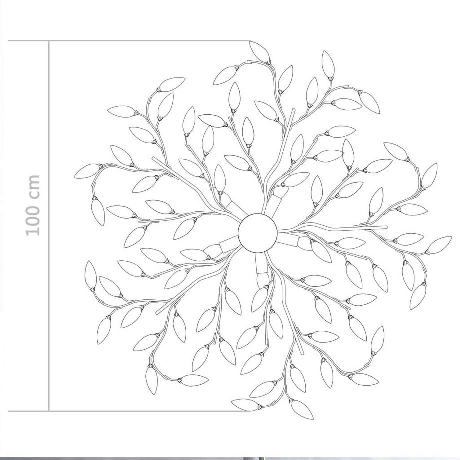 VidaXL Plafonnier acrylique  