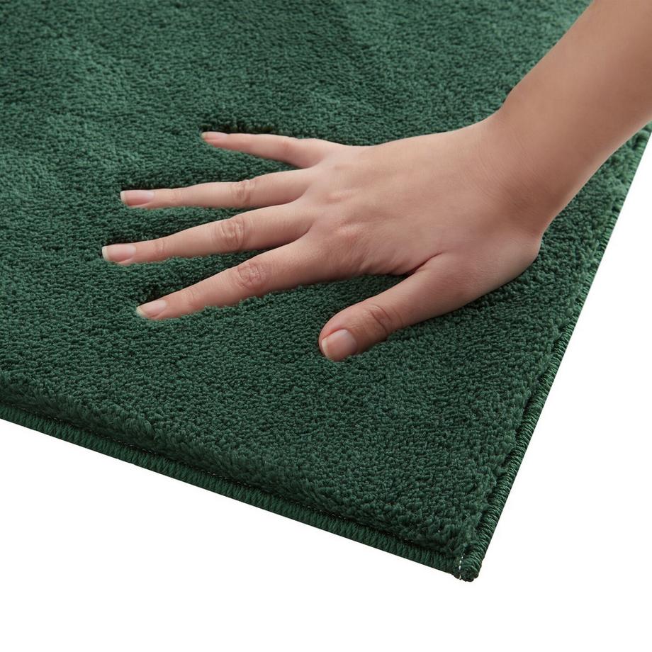 Tectake Kurzflorteppich Soft Zone verschiedene Größen und Farben flauschige Oberfläche, 1630 g/m² Florgewicht  