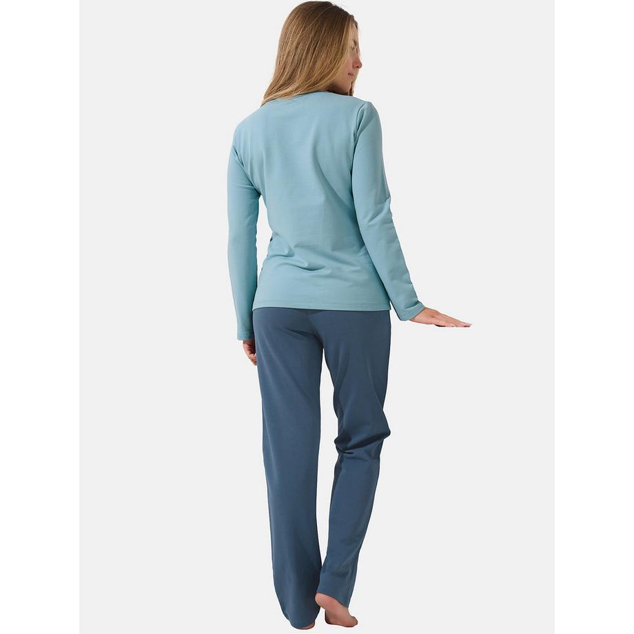 Lisca Delightful Langarm Top und weite Pyjamahose  