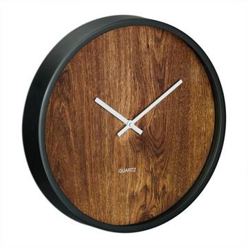 Orologio da parete moderno con effetto legno