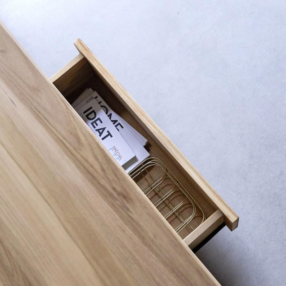 Tikamoon TV Schrank aus massivem Teakholz 180 cm Anoa  