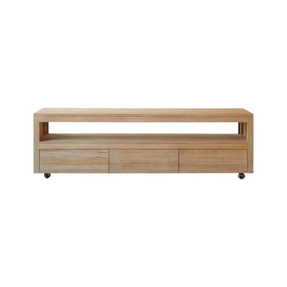 TV Schrank aus massivem Teakholz 180 cm Anoa