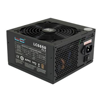 LC6650 V2.3 Netzteil 650 W 20+4 pin ATX ATX Schwarz