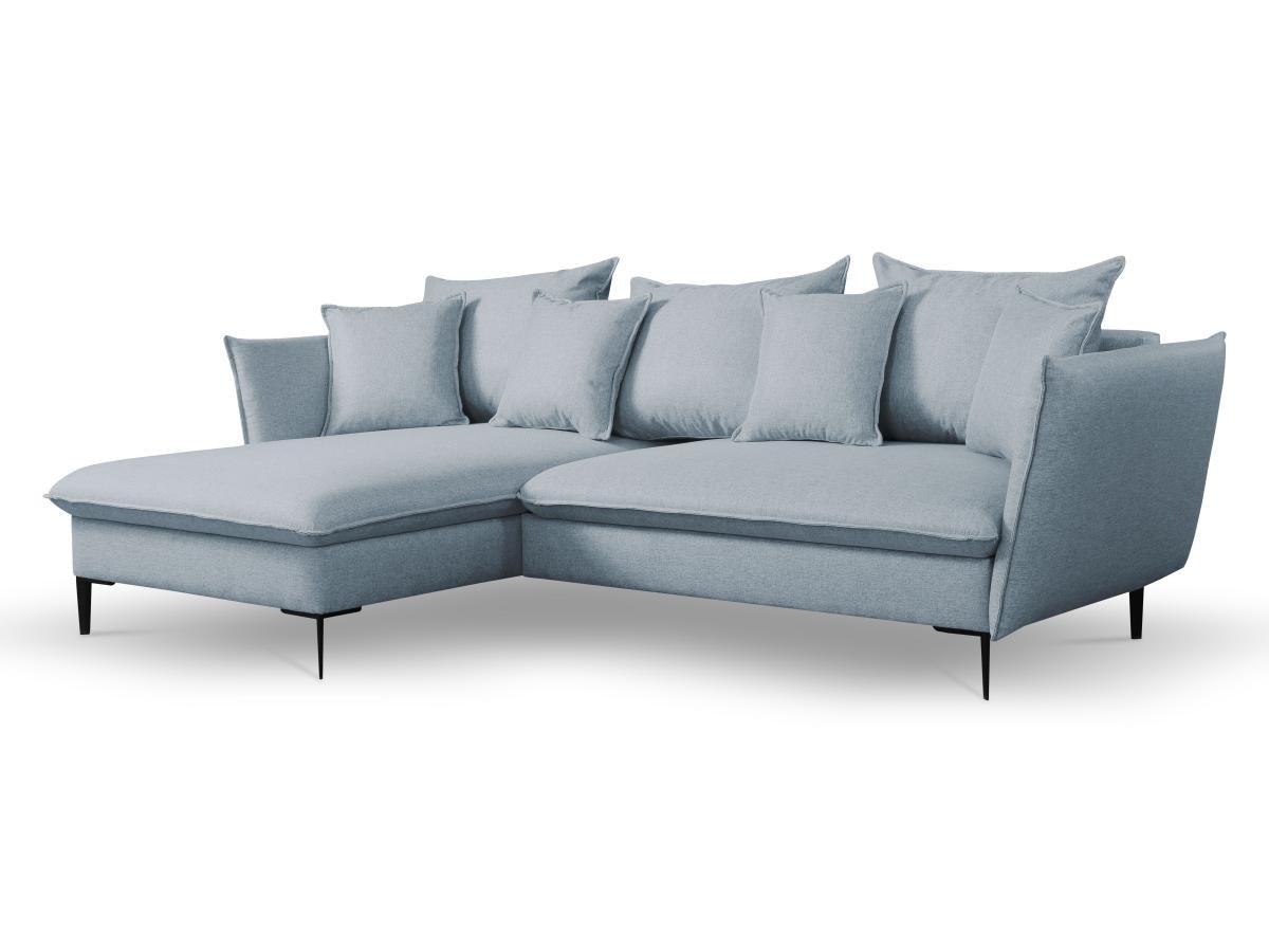 PASCAL MORABITO Ecksofa mit Schlaffunktion LAZARE von PASCAL MORABITO Stoff  Ecke links  