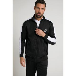 JP1880  Giacca sportiva JAY-PI in felpa con collo alto nero 