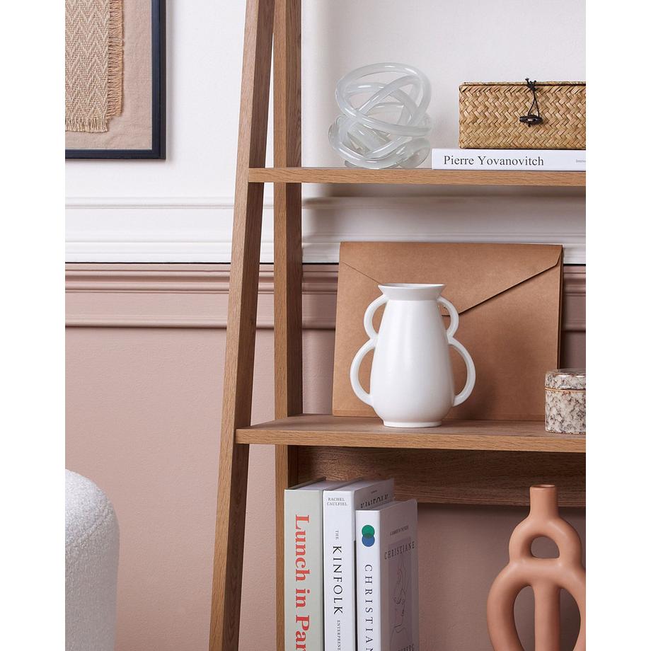 Beliani Vase à fleurs en Porcelaine Moderne KOROPI  