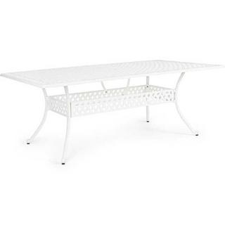 mutoni Table de jardin Ivrea 213x107 blanc  