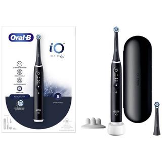 Oral-B iO Series 6s Black Lava  Elektrische Zahnbürste Rotierend/Oszilierend Schwarz  