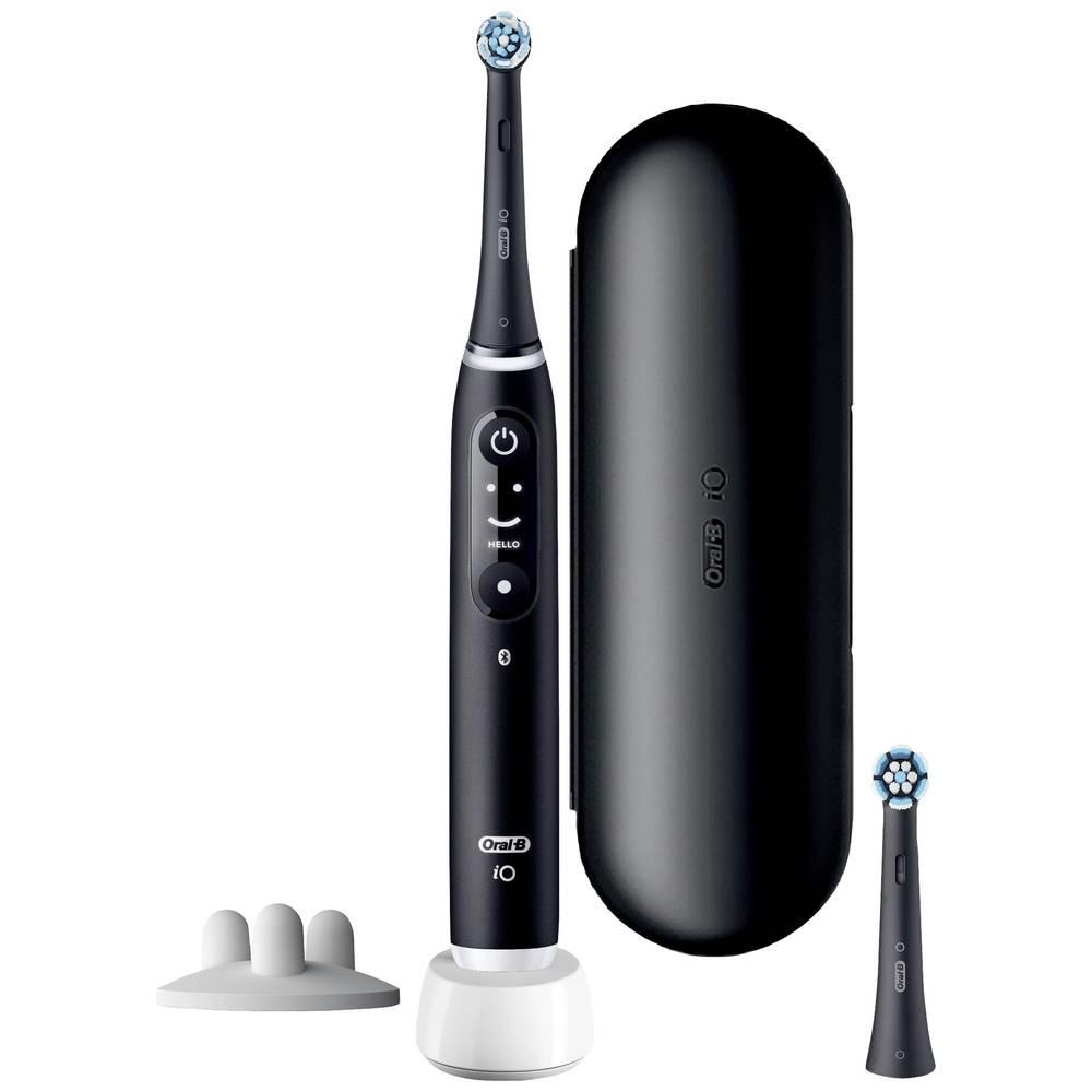 Oral-B iO Series 6s Black Lava  Elektrische Zahnbürste Rotierend/Oszilierend Schwarz  