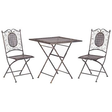 Bistro Set aus Eisen Retro BORMIO