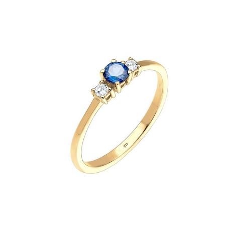 Elli  Ring Zirkonia Saphir 