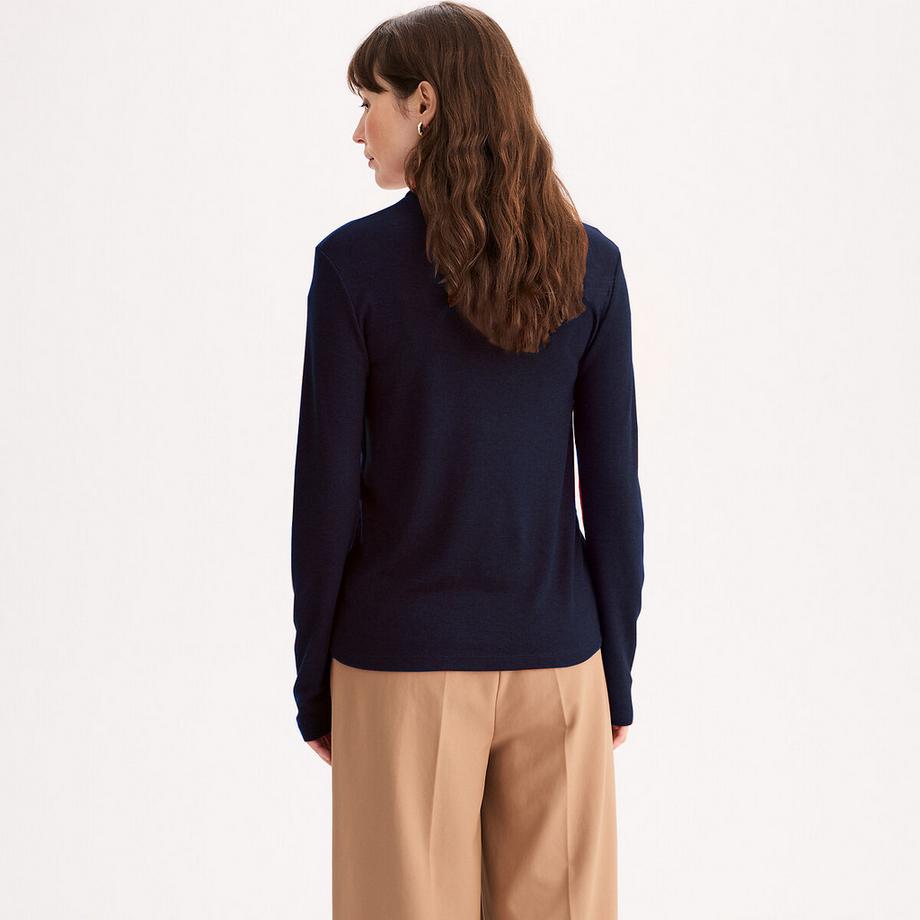 La Redoute Collections T-shirt Dolcevita Maniche Lunghe  