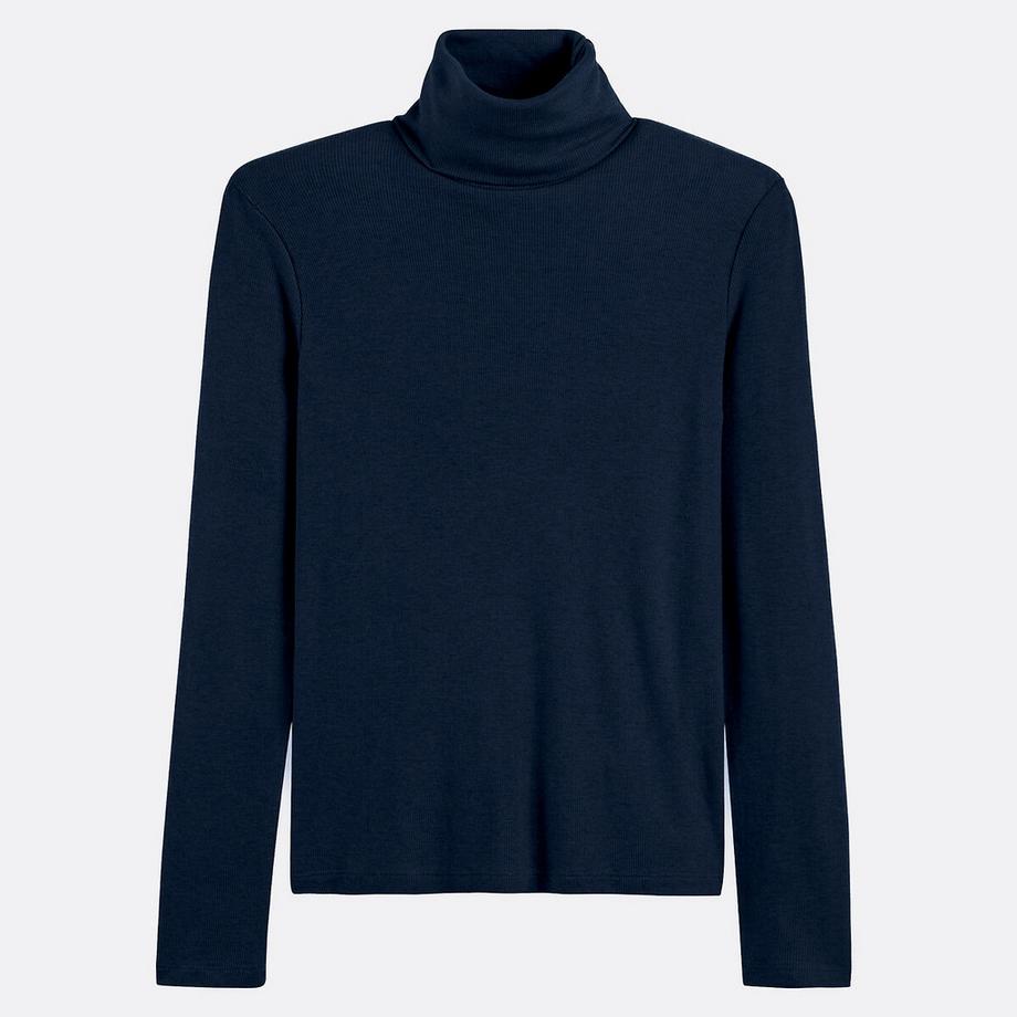La Redoute Collections T-shirt Dolcevita Maniche Lunghe  