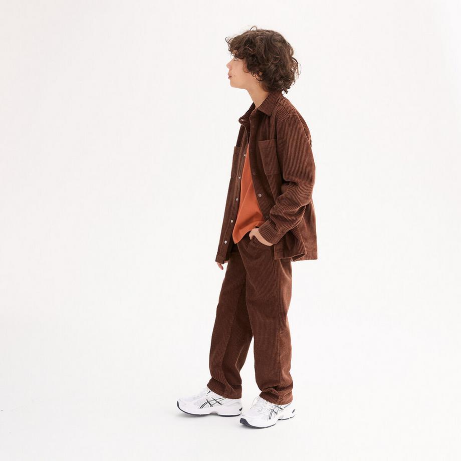 Cordhose in gerader Schnittform