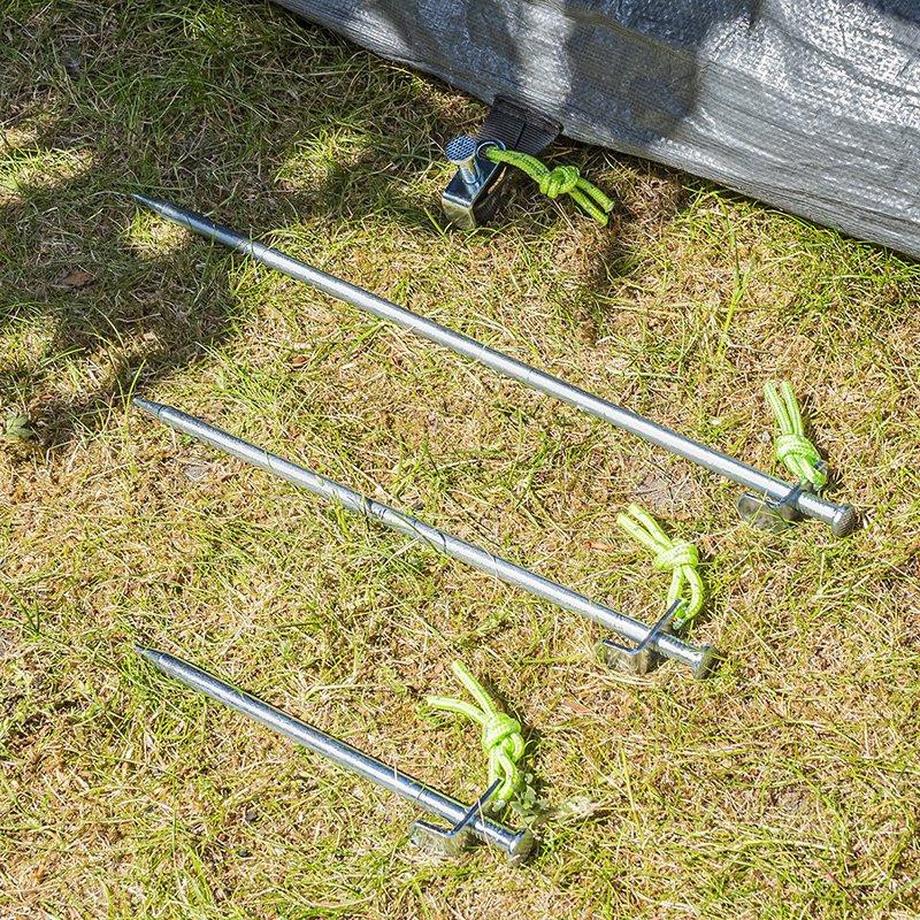 Northio  Robuste Zeltheringe aus Stahl, 6er-Set 