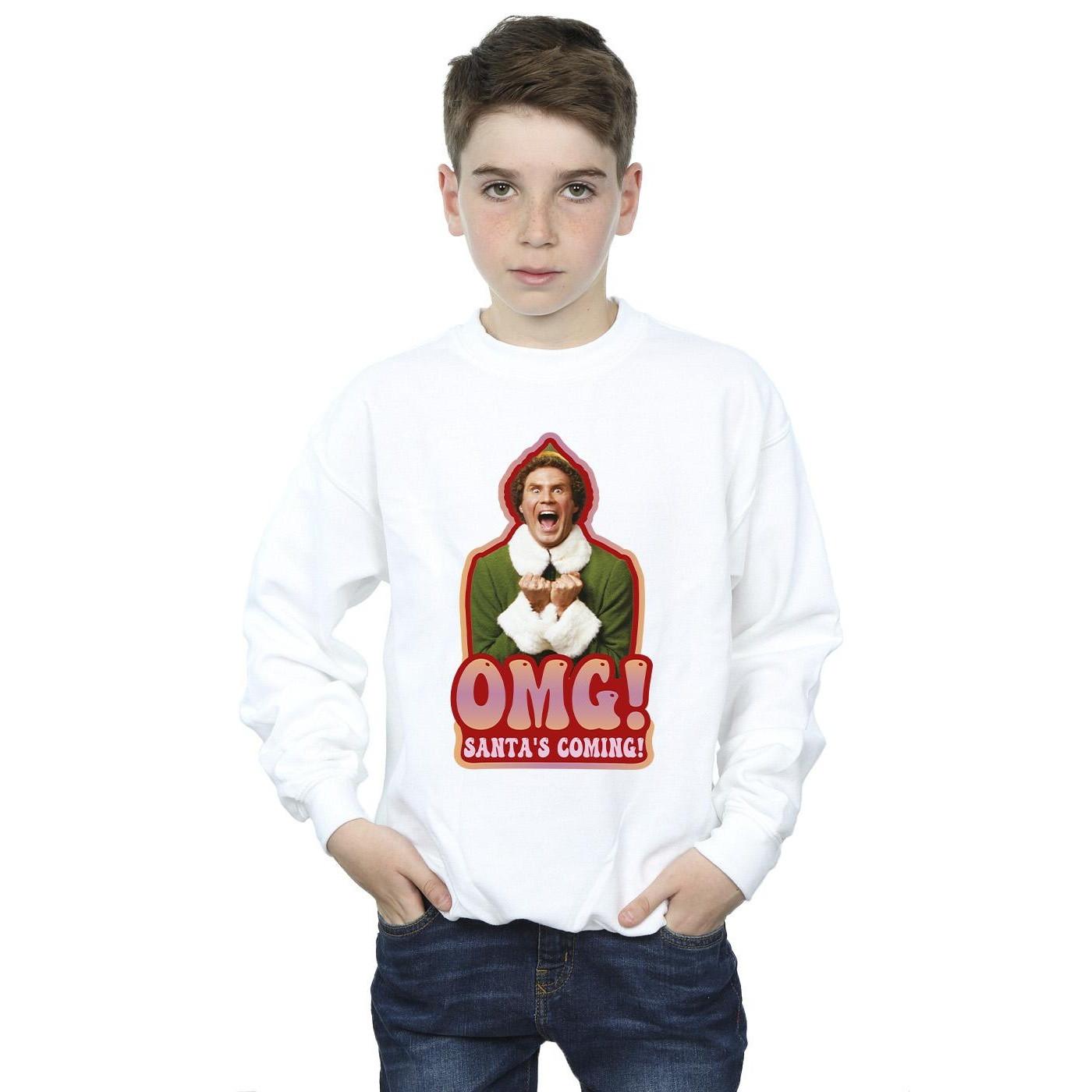 Elf  Santa's Coming Sweatshirt 