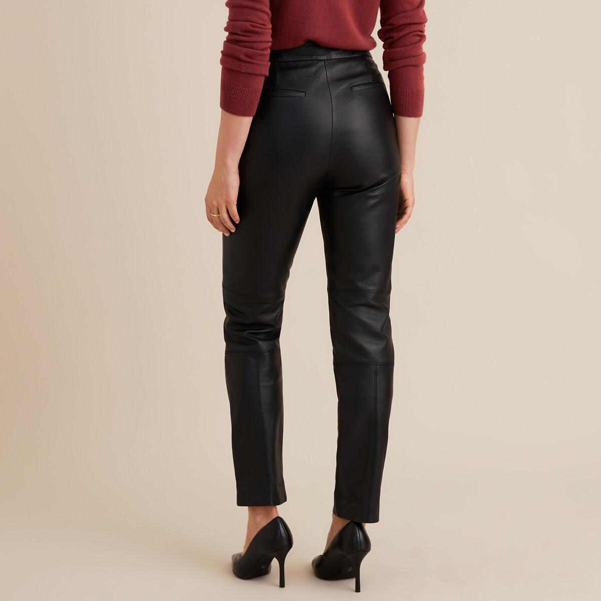 La Redoute Collections Pantalon 7/8 Cuir de Mouton  