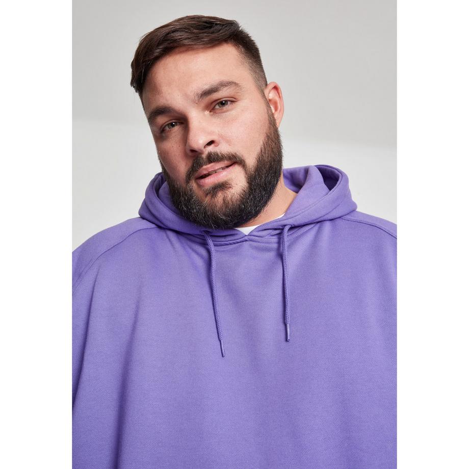 URBAN CLASSICS Classic Blank Oversized Felpa con Cappuccio Taglie Forti  