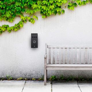 Northio Cendrier mural noir  