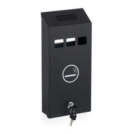 Northio Cendrier mural noir  