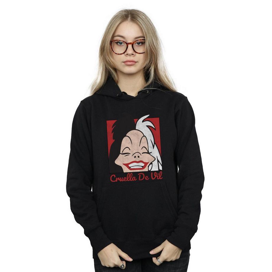 Disney Cruella De Vil Felpa con cappuccio  