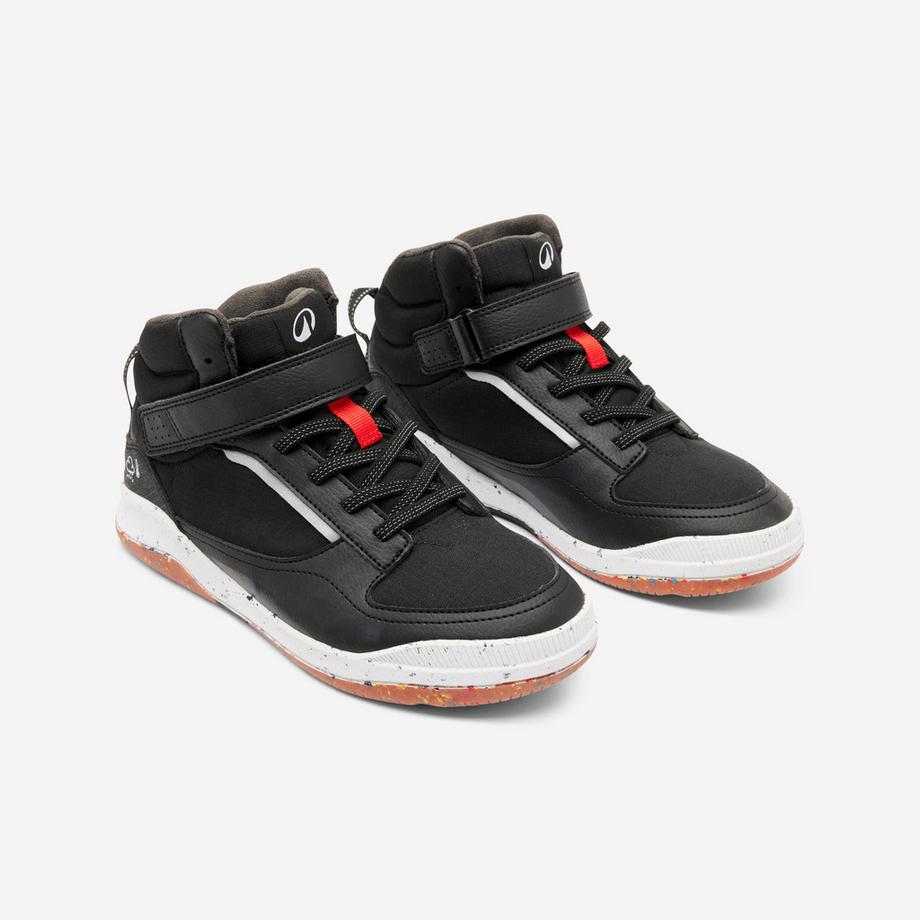 DECATHLON Playventure Scarpe da Ginnastica Alte con Lacci e Chiusura a Strappo  