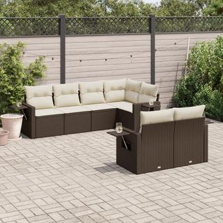 VidaXL Garten sofagarnitur poly-rattan  