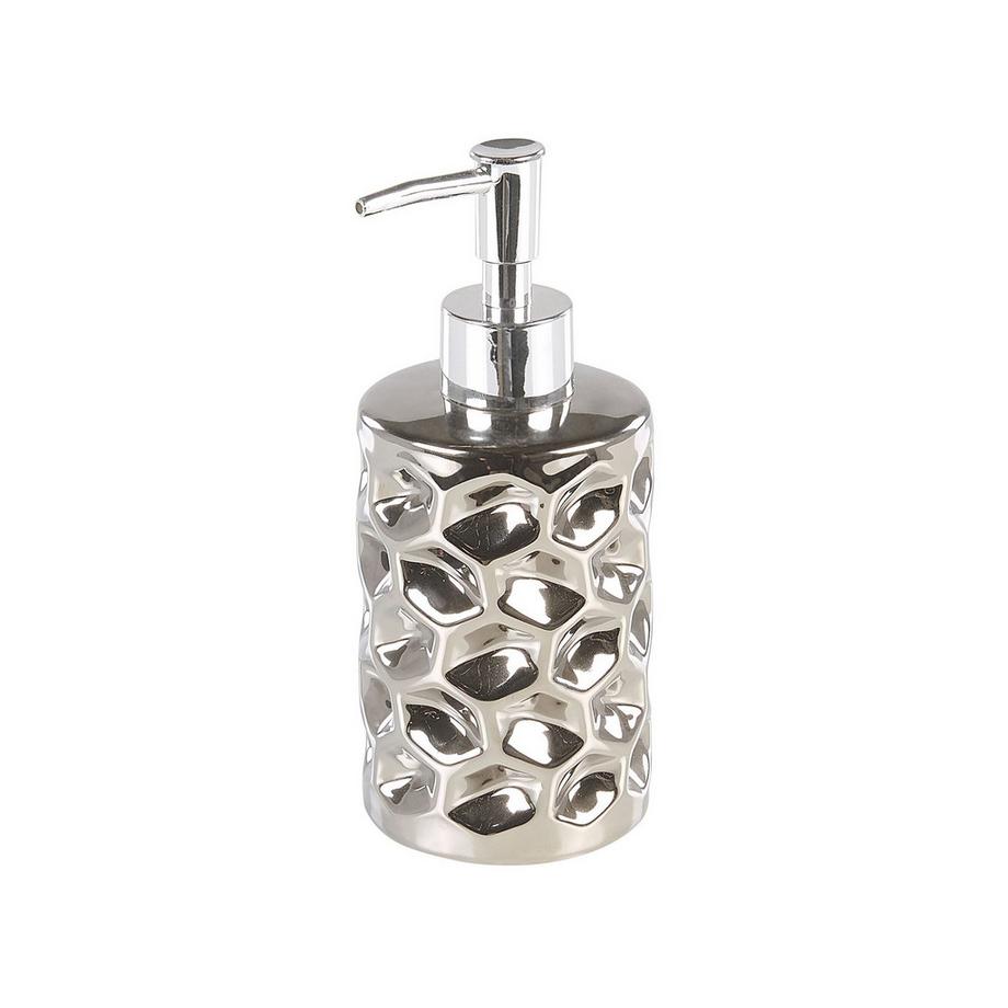 Beliani Badaccessoires Set 5-teilig aus Keramik Glamourös TIRUA  