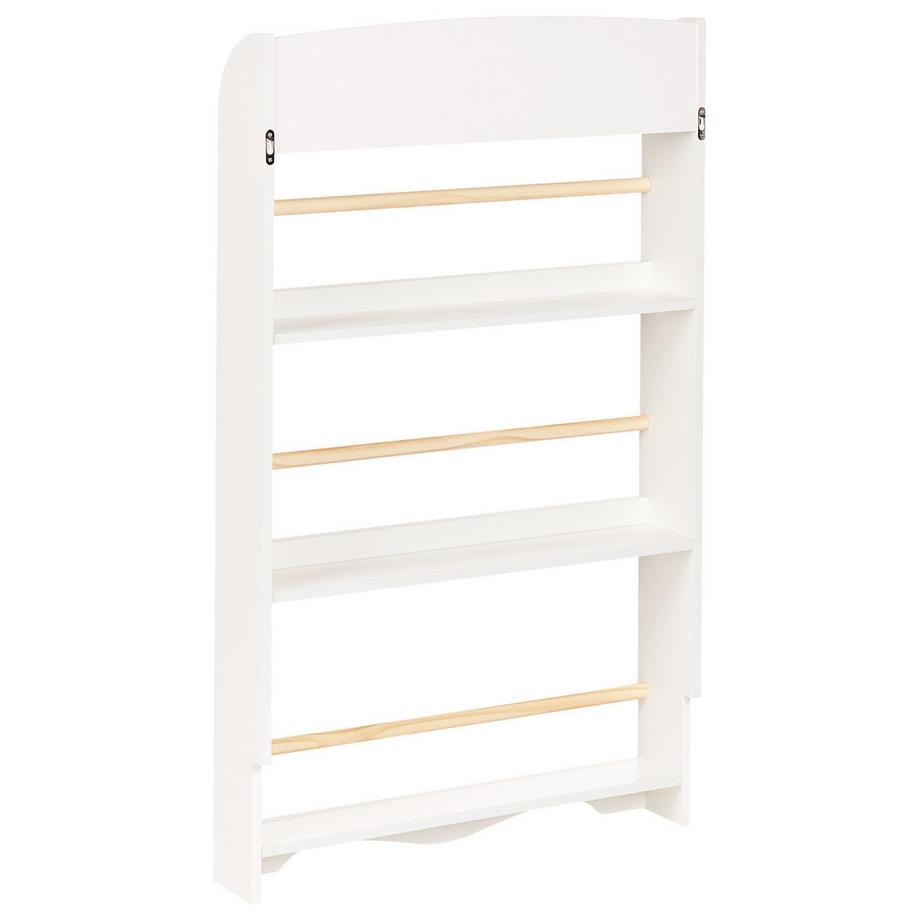 Beliani Wandregal aus MDF-Platte Landhausstil LILOET  