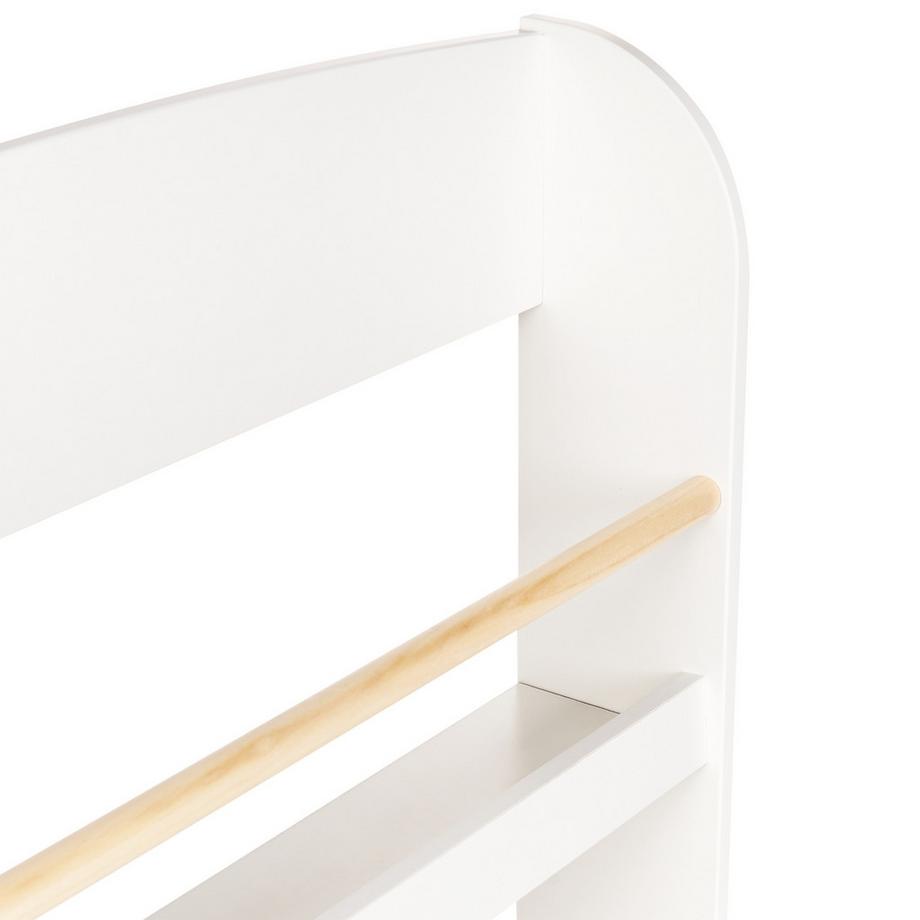 Beliani Wandregal aus MDF-Platte Landhausstil LILOET  