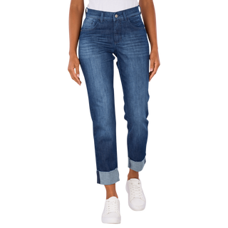 ANGELS Darleen Straight Fit Fringe Jeans  