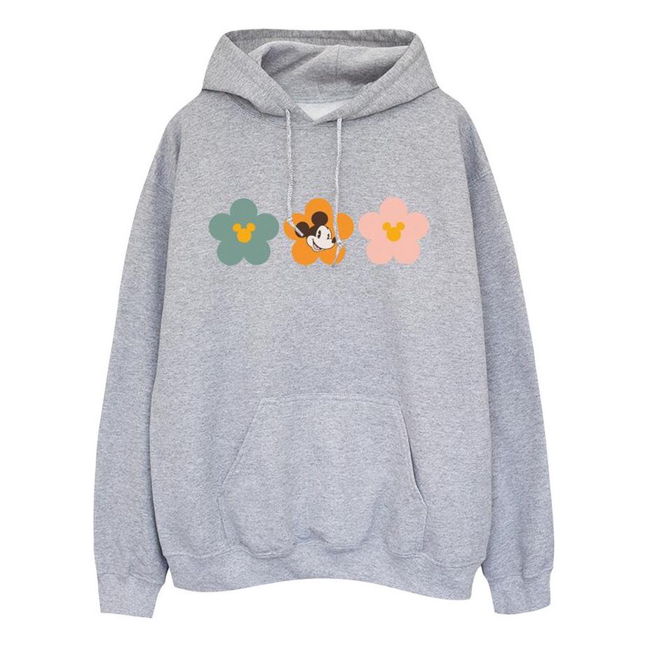 Disney Sweat à capuche Mickey Mouse Imprimé Floral  