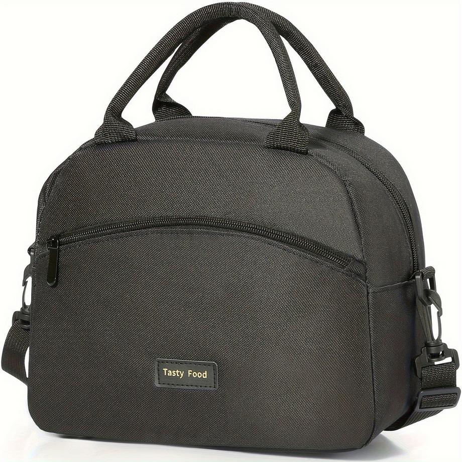 Only-bags.store  Isolierte Mittagessen Tasche, Mittagessen Kühltasche, isolierte Lunch-Box, tragbare wiederverwendbare Lunch-Tasche mit verstellbaren Trägern 