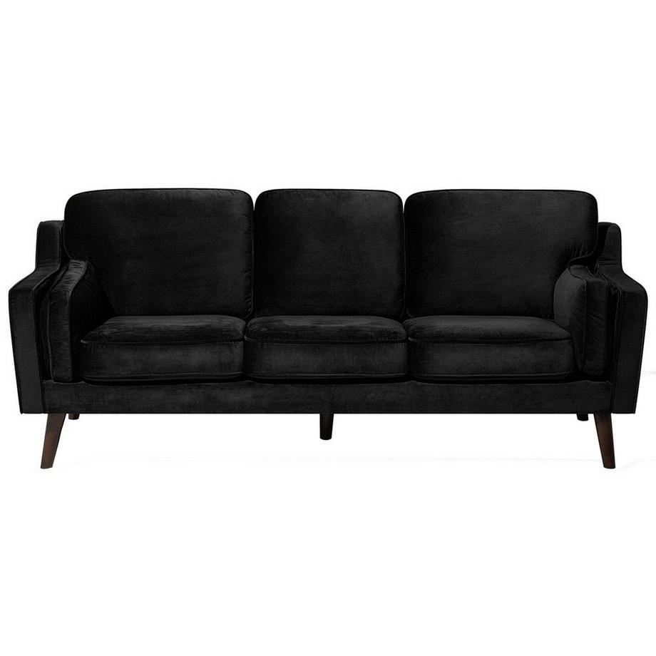 Beliani Canapé 3 places en Velours Glamour LOKKA  