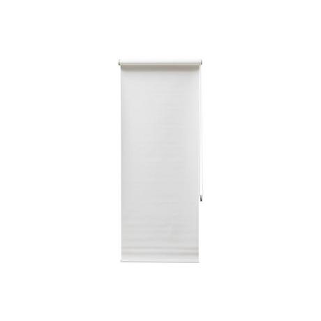 Vente-unique Store enrouleur occultant en polyester - 60 x 180 cm  - Blanc - MARRILA  